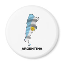 Argentina Map magnets