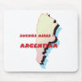 Argentina Map Mouse Pad