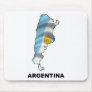 Argentina Map Mouse Pad