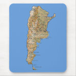 Argentina Map Mousepad