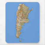 Argentina Map Mousepad