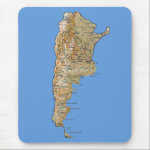 Argentina Map Mousepad