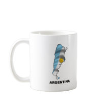 Argentina Map mugs