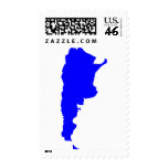 Argentina Map Postage