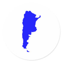 Argentina Map stickers by Thinkdifferent Argentina Map stickers