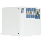 Argentina &amp; Mendoza waving flags Vinyl Binders