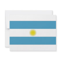 Argentina National Flag Invite