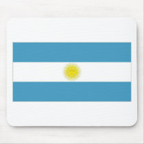 Argentina National Flag Mouse Pads