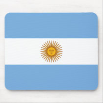 Argentina National Flag Mousepad