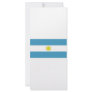 Argentina National Flag Rack Card