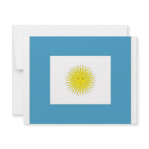 Argentina Naval Jack invitations by All_Flags Argentina Naval Jack invitations