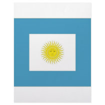 Argentina Naval Jack Customized Letterhead