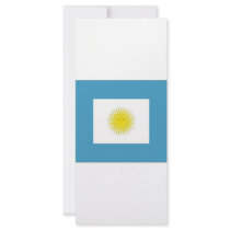 Argentina Naval Jack Rack Card