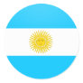 Argentina quality Flag Circle Round Stickers