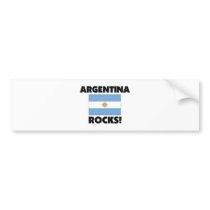 Argentina Rocks bumper stickers