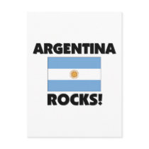 Argentina Rocks Postcards