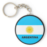 Argentina Roundel quality Flag Keychain