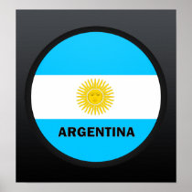 Argentina Roundel quality Flag Print