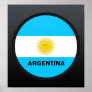 Argentina Roundel quality Flag Print