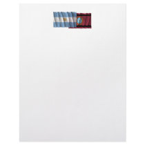 Argentina & Salta waving flags Custom Letterhead