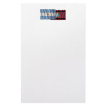 Argentina & Salta waving flags Personalized Stationery