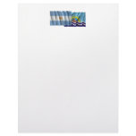 Argentina &amp; Santa Cruz waving flags Letterhead Template