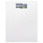 Argentina & Santa Fe waving flags Personalized Letterhead