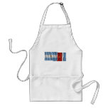 Argentina & Santiago del Estero waving flags Apron