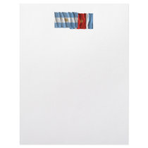 Argentina & Santiago del Estero waving flags Letterhead Design