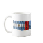 Argentina & Santiago del Estero waving flags Coffee Mug