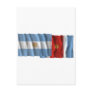 Argentina & Santiago del Estero waving flags Postcards
