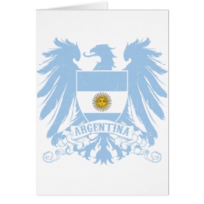 Argentina Shield 2 Cards by brev87