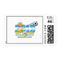 Argentina Soccer 1978 1986 2010 Postage Stamps