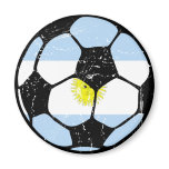 Argentina Soccer Ball Magnets