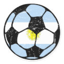 Argentina Soccer Ball Stickers by SoccerCentral Argentina Soccer Ball Stickers