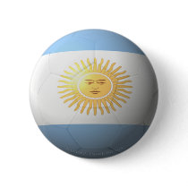 Argentina Soccer Pinback Buttons