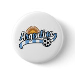 Argentina Soccer Button