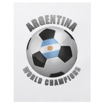 ARGENTINA SOCCER CHAMPIONS FLYER