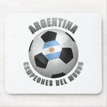 ARGENTINA SOCCER CHAMPIONS MOUSE PAD