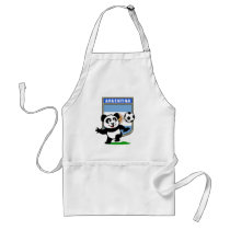 Argentina Soccer Panda Apron