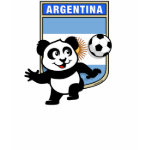 This cute panda loves to play <b>soccer</b>, also called <b>football</b> for Argentina. This fun Argentine <b>soccer t-shirt</b> is perfect for anyone that loves to play football or fans that like to root for Argentina in matches! Support the Argentine Football Team with this cute t-shirt design!