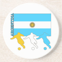 Argentina Soccer Players Drink Coasters