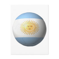 Argentina Soccer Postcard