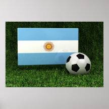 Argentina Soccer Posters