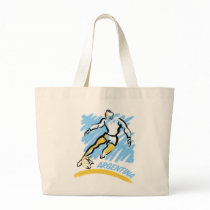 Argentina Soccer Swoosh Bags & Totes