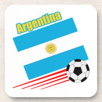Argentina Soccer Team Drink Coasters corkcoaster