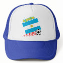 Argentina Soccer Team hats by worldwidesoccer Argentina Soccer Team hats