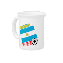 Argentina Soccer Team Pitchers pitcher