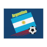Argentina Soccer Team Post Card