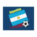 Argentina Soccer Team postcards by worldwidesoccer Argentina Soccer Team postcards